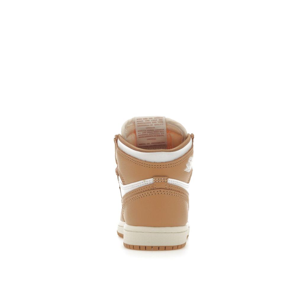 Jordan 1 Mid Little Kids Brown White FN6621-201
