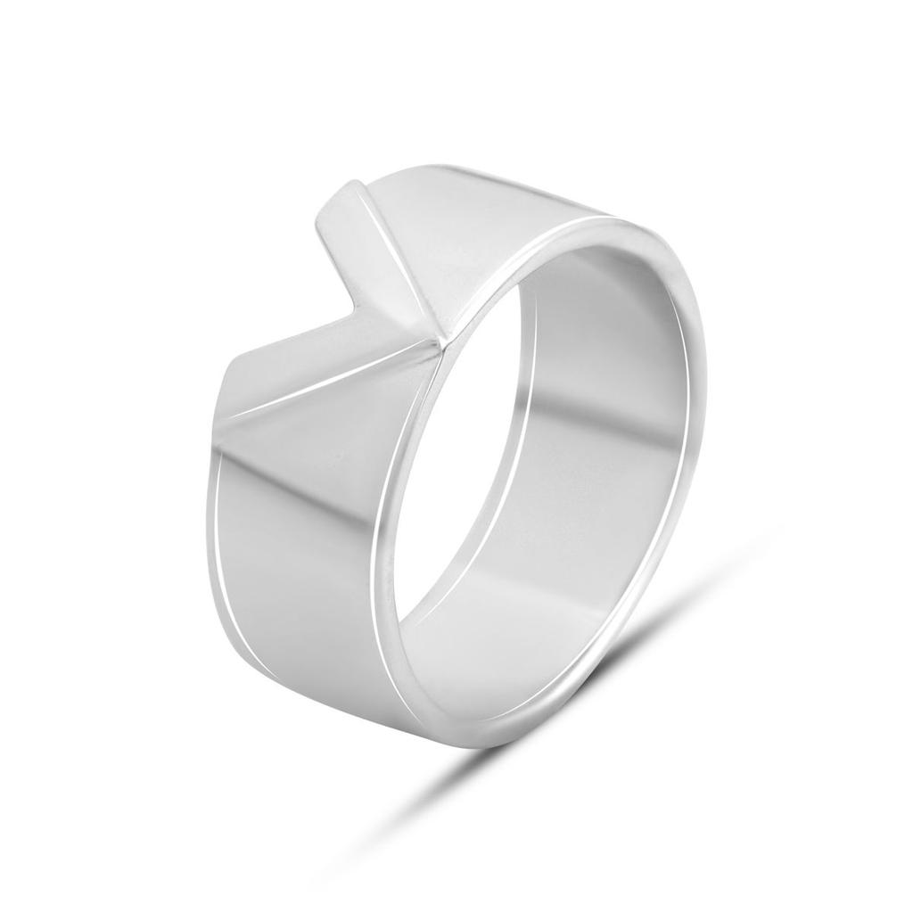 Srebrny pierścionek bez kamieni (2143406)