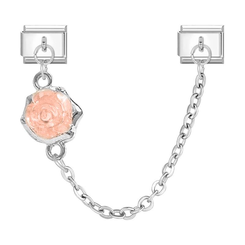 Simple Design Butterfly Star Heart Tassel Chain Pendant Italian Charm Links Fit 9MM Stainless Steel Bracelet DIY Making Jewelry