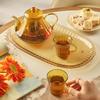 VISIONS Crystal Borosilicate Glass Flower Teapot Set