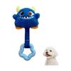 Dog Toy Chewing Toy [Selectable Monster/Duck] TPR Material Cotton Rope Stuffed Toy Durable Teeth Grinding Clean Educational Toy Stress Relief Lack of