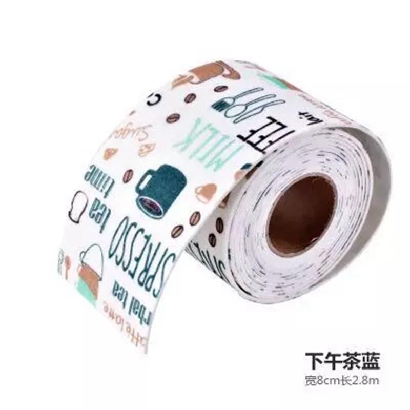 1pc Bathroom Waterproof Wall Stickers Sealing Tapes PVC Adhesive Sealing Strips Sink Edge Tape Kitchen Bathroom Accessories