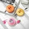 Rotatable Cable Organizer & Winder for Chargers, Earphones, and Mouse Cables