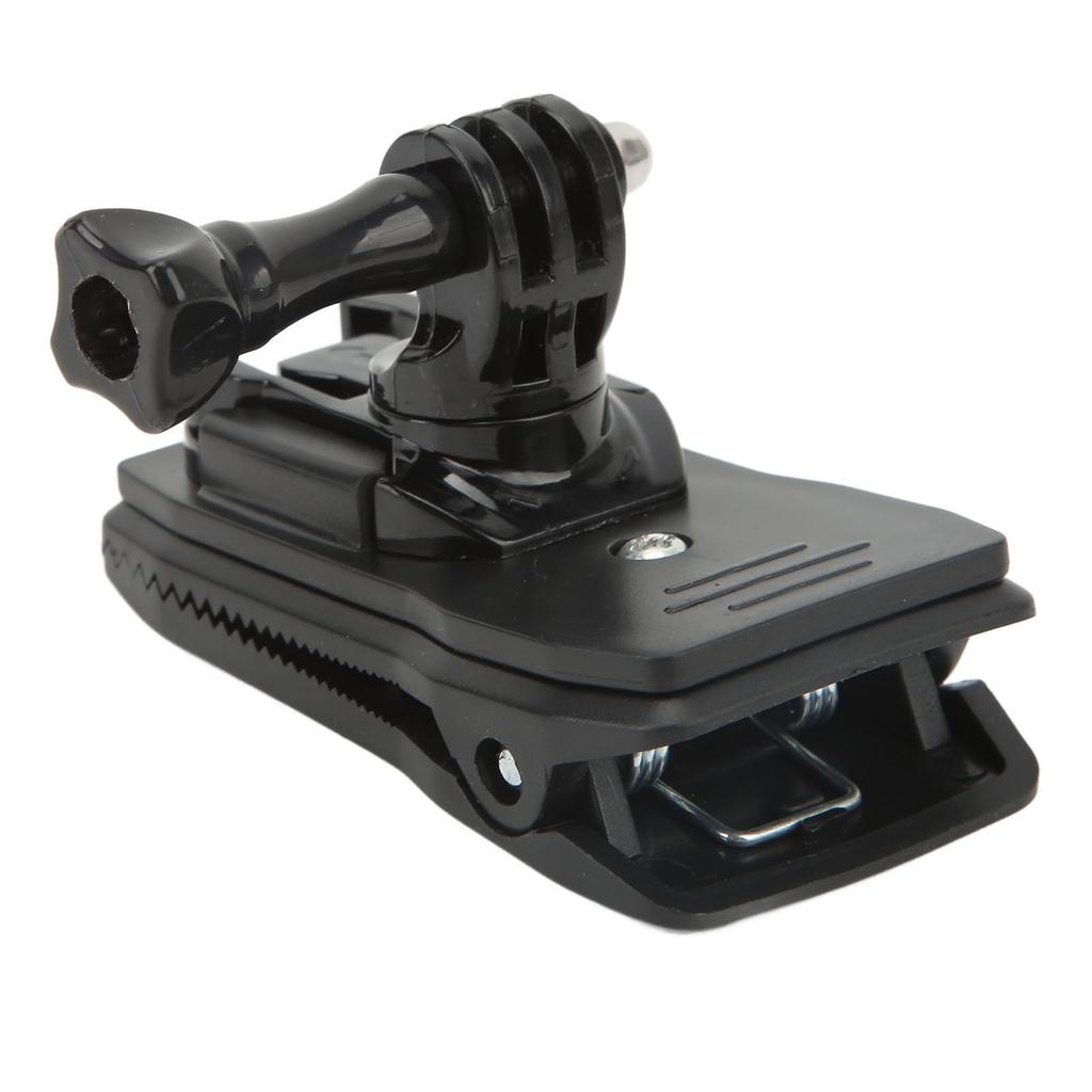 Action Camera Backpack Clip 360 Degrees Rotating Backpack Strap Fixing Clamp with Quick Release