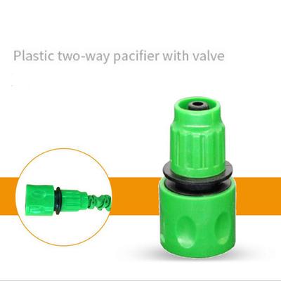 One-Way Quick Connector 3/8" Garden Watering Hose Irrigation Connector