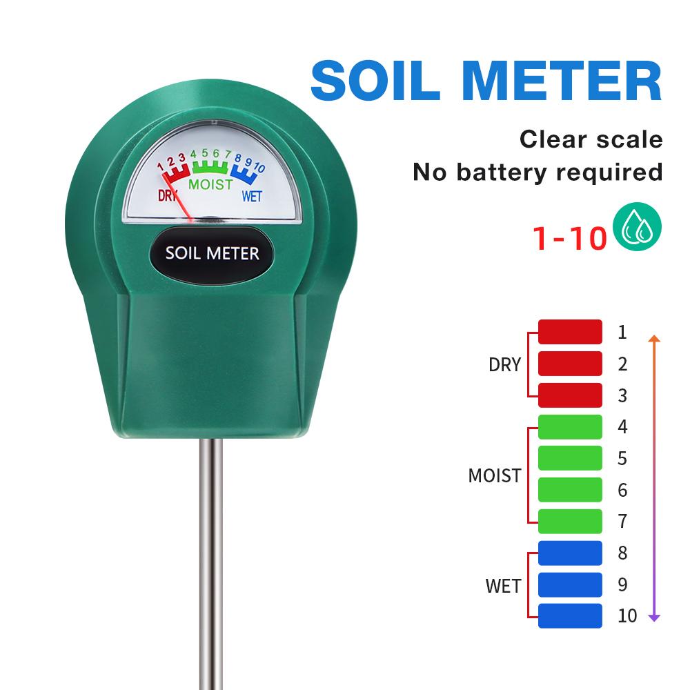 

Soil Tester PH Meter Moisture Meter Soil Fertility Meter Plant Growth Environment Monitoring For Garden Farm House Plant