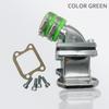 High Performance carb INLET Manifold Intake PIPE For DIO 18/27 50 CX ZX SE50 SK50 SA50 Elite Spree Shadow 2 Stroke scooter Moped
