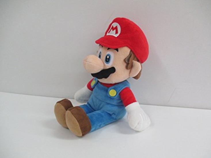 Sanei Boeki Super Mario ALL STAR COLLECTION Mario W17 x D17 x H35cm Plush Toy AC17 (M)