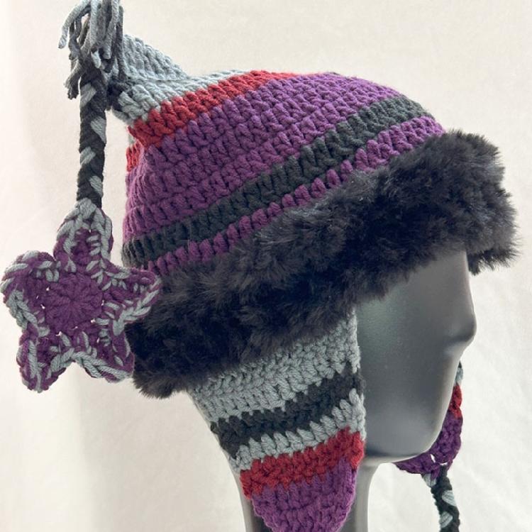 Winter Warm Cat Ear Bucket Hats For Womens Fisherman Caps Earwarmer Ski Hats