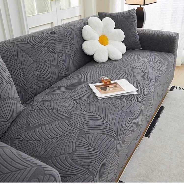 Anti Cat Scratch Elastic Protective Cover All Inclusive Universal Cover  All Purpose Lazy Three Person Sofa Cover New Straight Line Cover Fabric