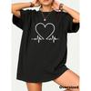 Summer Womens T-shirt Cotton Printing Casual Short Sleeve Outdoor Sports Jogging Woman Clothing Streetwear Tees Y2k