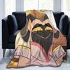 Adam Hazbins Hotels Anime Blankets Velvet Summer Portable Ultra-Soft Throw Blankets for Home Travel Bedspreads