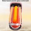 Mini Cordless Hair Straightener Comb Portable Women Bangs Hair Straightening Brush USB Rechargeable Fast Heating Electric Hair Brush