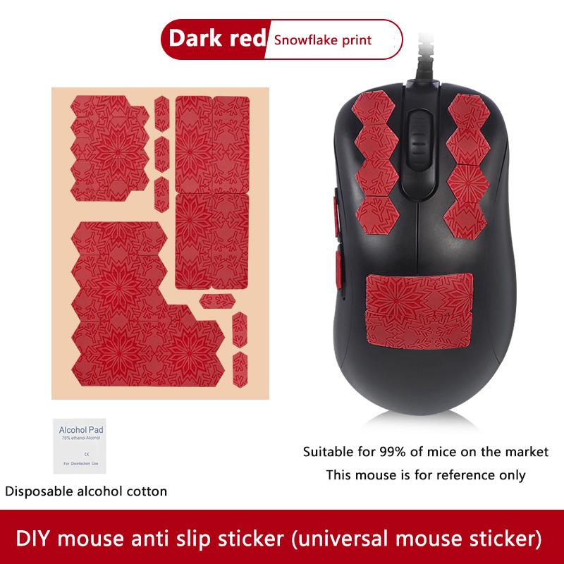 Rutschfestes, schweißabsorbierendes Maus-Griffband, Skate-Aufkleber, Mäuse, Anti-Rutsch-Aufkleber für universelle kabellose Gaming-Maus für E-Sport-Gamer