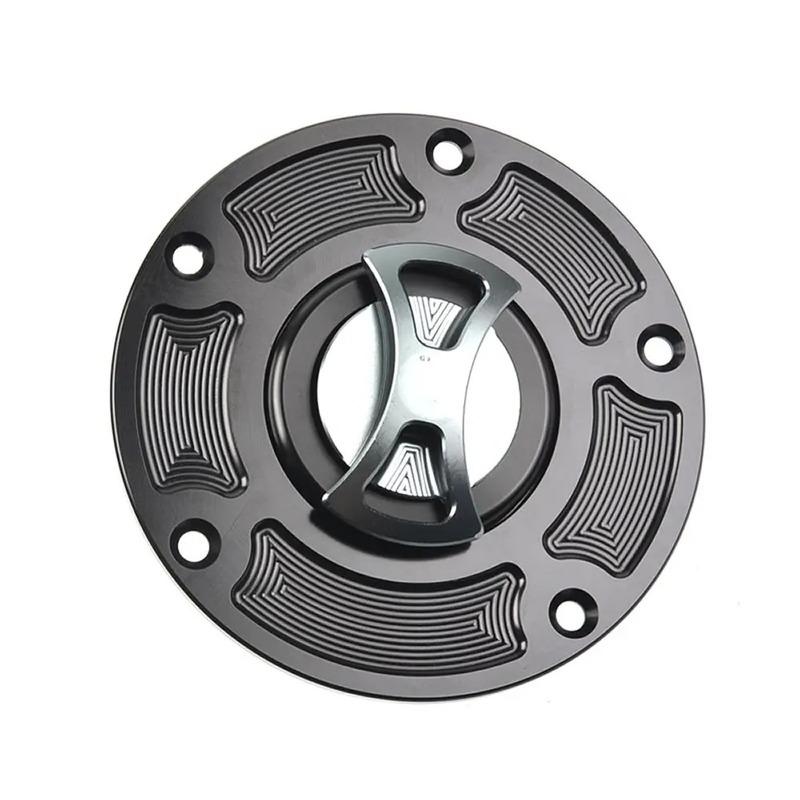 Gas Fuel Tank Cap For Ducati MONSTER795 796 696 1100EVO 2009-2014 Refitting Aluminum Alloy Quick-release Fuel Tank Cover.