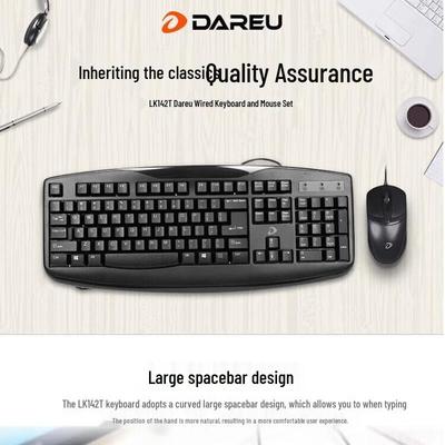 DAREU LK142T Kabelgebundenes Tastatur- und Maus-Set