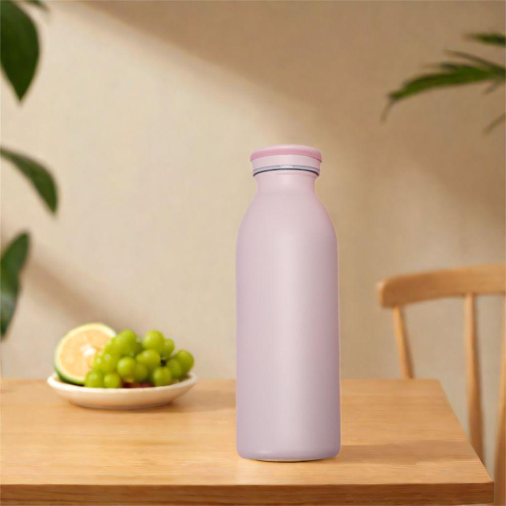 Modische Sportwasserflasche aus Edelstahl Große Kapazität Thermoskanne Kaffeebecher Reise