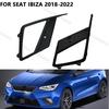 Auto-Nebelscheinwerferabdeckung Für Seat Ibiza 2018-2021 2022 Frontstoßstange Nebelscheinwerfer Rahmen Gitter Zierleiste Zubehör 6F0853665A 6F0853666A