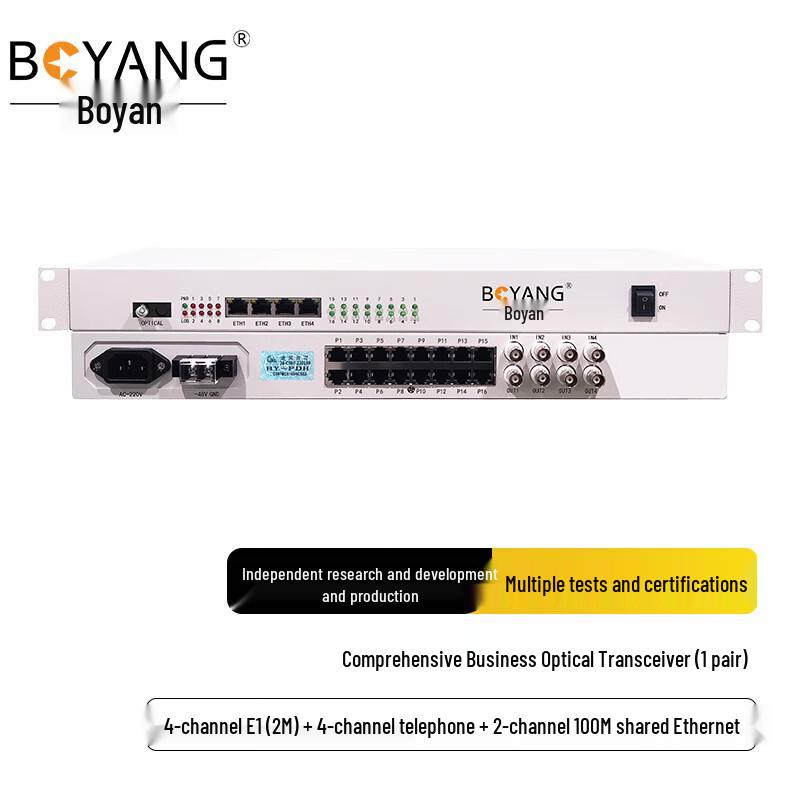 BOYANG Multi-Service Fiber Optic Transceiver