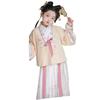Autumn Hanfu: Girls' Three-Piece Ming Dynasty Costume Set - Fairy Princess Dress for Performances