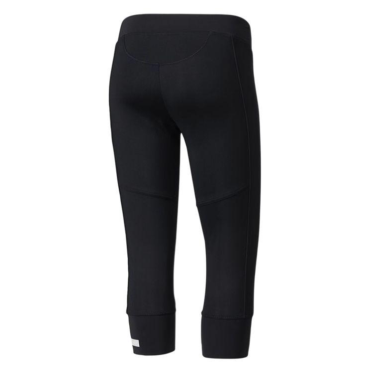 adidas Moisture-Wicking Slim Fit Stretch Cropped Casual Shorts Women Shorts Black S99065