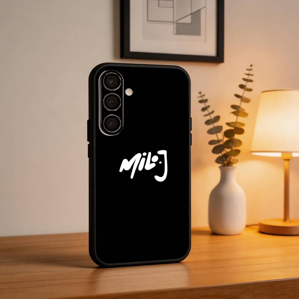 Singer M-Milo J Phone Case For Samsung A73,72,71,A52,51,40,41,A22,A32,31,A13, Soft Black Shell