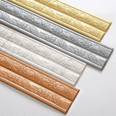 Self-adhesive Home Decor Wall Waist Line Edge Strip Stickers Wall Sticker Corner Wallpaper
