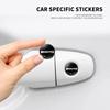 2/5/10psc Car Lock Keyhole Stickers Decoration Protection Styling For Mercedes Benz A C E S Class CLA CLS W212 W204 W205 Amg