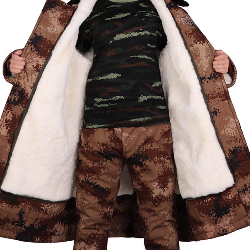 Мужская зимняя парка из овчины с мехом