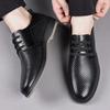 Casual Men's Leather Shoes Minimalist Comfortable Gentleman Style Leisure Business Office Comfortable Quality Shoes Breathable