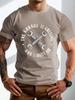 The Garage Is Calling Mechanic Graphic Tee Mens Short Sleeve Cotton Casual TShirt Breathable