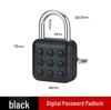 Smart Waterproof Outdoor Fingerprint Padlock: Rust-Proof, Anti-Theft, Password-Protected for Door & Cabinet Security