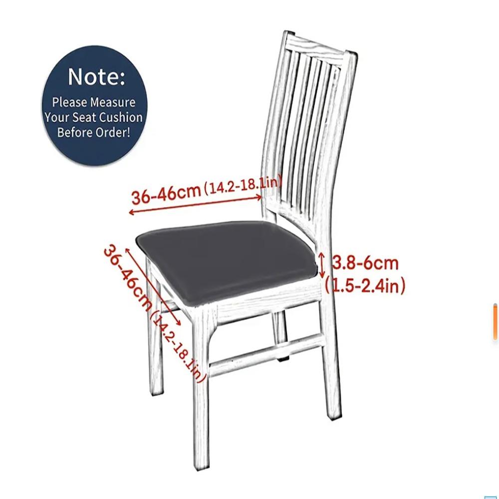 Gram Weight 160gsm Restaurant Stretch Chair Cover Removable Washable Dustproof Chair Surface Seat Protector