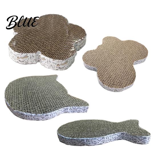 Reversible Corrugate Cat Density Pad Paper Higher Compact Corrugated Scratcher Eco-friendly Scratching Board for Family