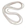 D30 CORD LOOPS Fits All brands.....Hunter Douglas, Levolor, Kirsch, Graber, Bali, USED On Most Cellular and Pleated Shades (2.7 Mm) (White, 5 Ft