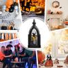 Halloween Lantern Decoration Ornament Creative Electronic Lamp Led Wind Light Pendant Hand-held Small Lantern Festival Party