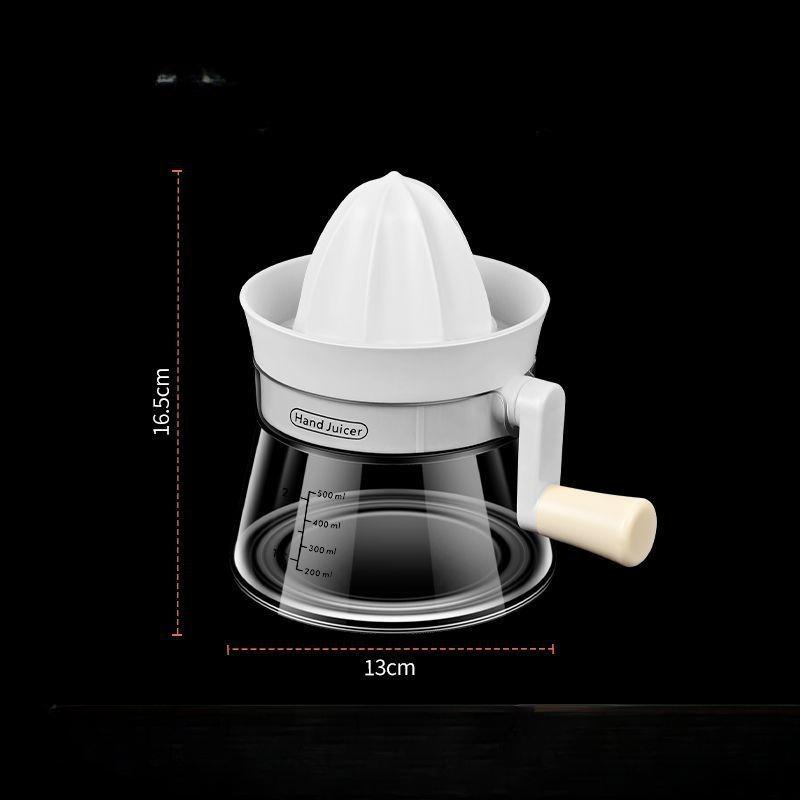 Manual Citrus Juicer, Hand Press Orange Lemon Squeezer for Kitchen, Efficient Juice Extractor with Pulp Strainer, Durable