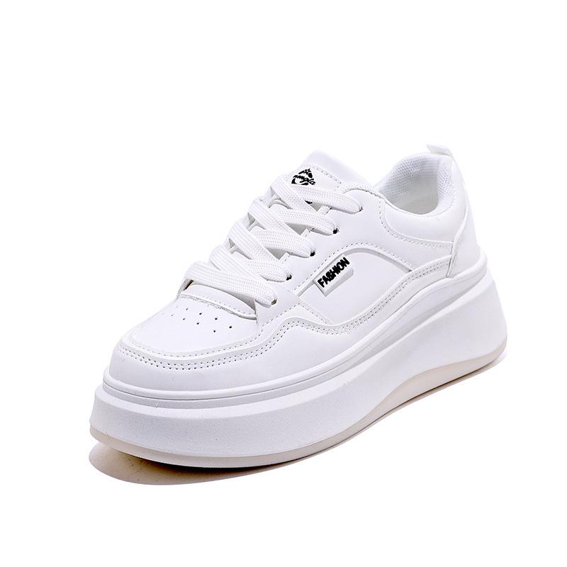 2025 spring new little white shoes women's popular thick baseplate shoes high-end fashion casual women's shoes XM-SHA19