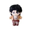 Levi Ackerman Plush Doll 20Cm Cartoon Change Clothes Soft Stuffed Pillow Attack On Titan Dolls Diy Toys Rivaille Ackerman Gifts