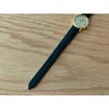 Used LONGINES Quartz Presence watch gold belt replaced