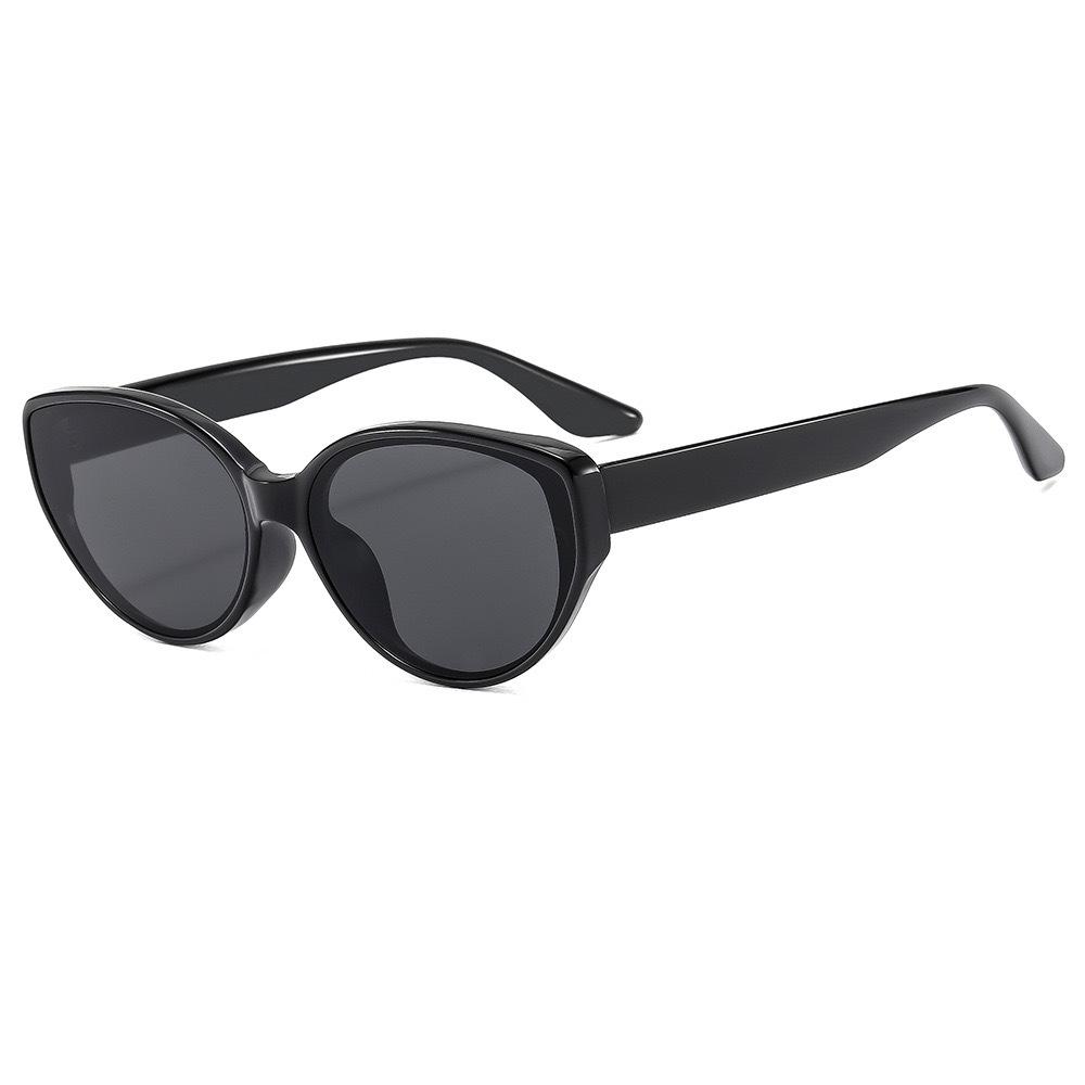 Cat Eye Brown Sunglasses 2024 New Arrival High Appearance Vintage Trendy UV Protection Sunglasses For Women Men European American Streetwear Sun