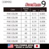 PE Line Super Braid 9 Five Color 330YDS 15Lbs 5 YO-ZURI Colors