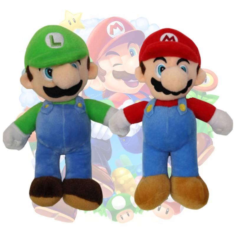 Mario Bro Super Luigi Mario Plush Toy Game Character Filling Doll Christmas Gift