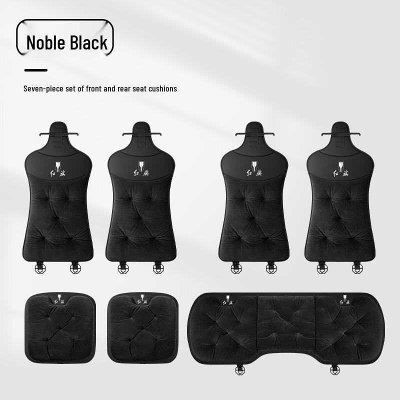 Winter Flannel Seat Cushions for Hongqi H5/HS5/HS3/H6/H9/E-HS9/HS7/HQ9 Cars