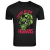 I Do Not Believe In Humans Alien Head Funny Graphic T-Shirt