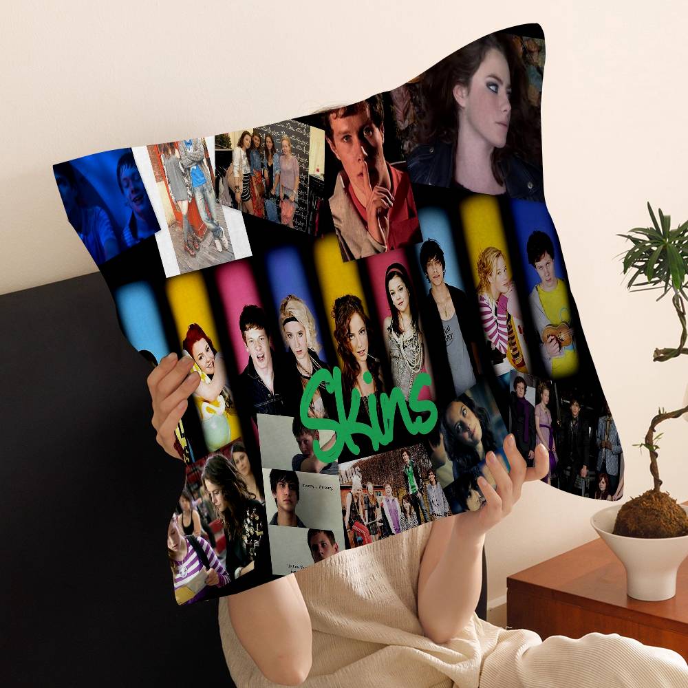 Teen TV Series Skins Cushion Cover Decorative Pillow Sofa Home Decor case pillow cases
