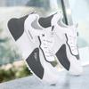 Chunky Men Sneaker Plus Size 45 46 47 48 Sport Shoes Fashion Mesh Breathable Casual Shoes Increased Internal Platform Shoes