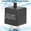 CF13 KT LED Flasher Relay 12.8 V 0.1W-150W Flash Relay Adjustable Flasher  Car Blinker Systems