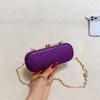 Chain Crossbody Bag - A Niche Evening Party Accessory with A Trendy Sequined Box Design