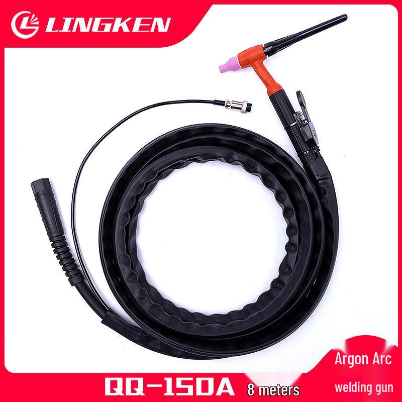 Air & Water-Cooled TIG Welding Torch WP-17/18 with QQ-150/300 Cable Assembly & Accessories